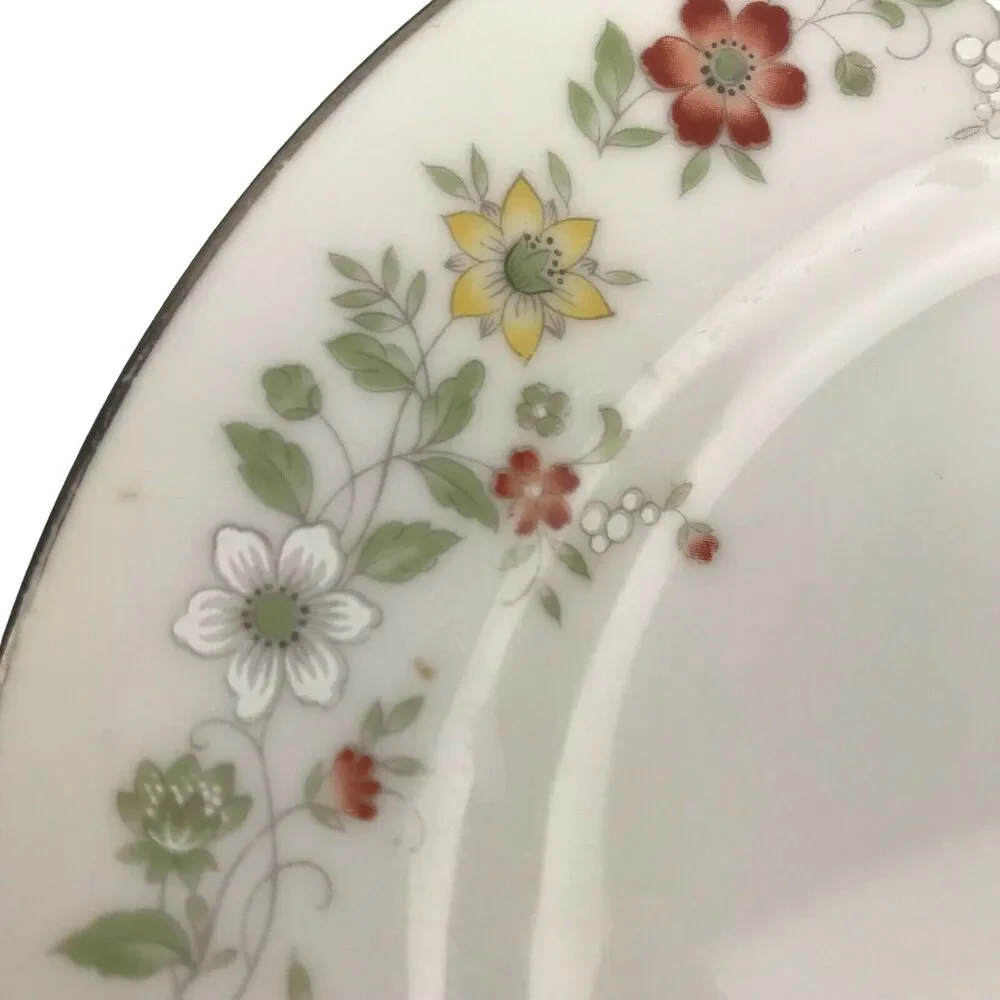 International China Cotillion York 3835 Set of 5 Salad Plates 7.5